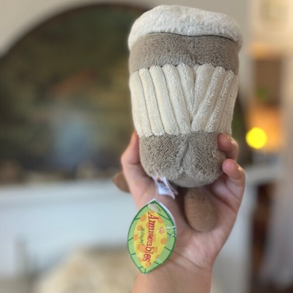 Jellycat NWT Amuseables Coffee To Go Plush - Picture 4 of 4